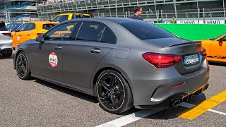 2023 MercedesAMG A35 4MATIC Saloon Facelift  Parade amp Walkaround [upl. by Eelyek]