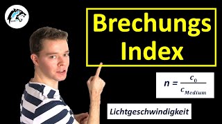 Brechungsindex berechnen  Physik Tutorial [upl. by Reinar]