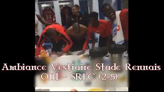 Ambiance Vestiaire Stade Rennais  OM  SRFC 25 20152016 [upl. by Reywas]