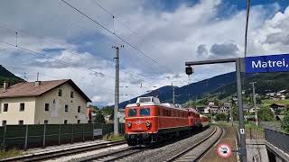 Durchfahrt des SonderLeerpersonenzug 14406 am 24052024 in Matrei [upl. by Kehsihba]