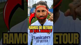 SERGIO RAMOS DE RETOUR AU REAL MADRID  🤯🔥 LE MOMENT PARFAIT 😭 realmadrid football sergioramos [upl. by Einnim]