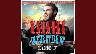 Stormy In the Style of Classics Iv Karaoke Version [upl. by Atekin818]