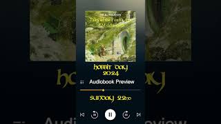 Hobbit Day Audiobook Teaser shorts hobbitday2024 tolkienweek tolkien lordoftherings [upl. by Friede]