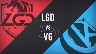 【LPL春季賽】第6週 VG vs LGD 1 [upl. by Iddo290]