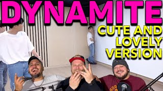 BTS ‘Dynamite’ Dance Practice Cute amp Lovely ver REACTION [upl. by Rehpretsirhc]