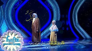 HAFIZ INDONESIA 2019  Syekh Abd Karim Al Makki Bersama Aida Juara 1 HI 2018 6 Juni 2019 [upl. by Mairhpe]