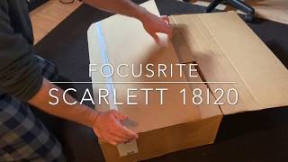 Focusrite Scarlett 18i20 Set Up [upl. by Brockie]