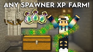 Minecraft Mob Spawner XP Farm  Easy Design  2500 Drops Per Hour [upl. by Eastlake]