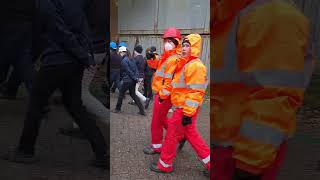 SHIP DRY DOCK Crew Mustering  Rotterdam Netherlands [upl. by Yevre]