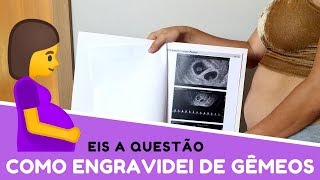 Como engravidar de gêmeos Entenda sobre genética indutores e mais Lorenna Guerra [upl. by Notxam]