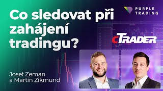 Kde najít příležitosti po propadu  Trading Room na cTraderu  Purple Trading [upl. by Boone]