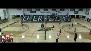 Berlin High School vs Amherst High School Womens Varsity Volleyball [upl. by Farlay]