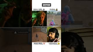 Pubg vs Free Fire Grenade 😂  Real vs Pubg vs Free Fire🤡 pubgmobile freefire pubgvsfreefire bgmi [upl. by Ned]