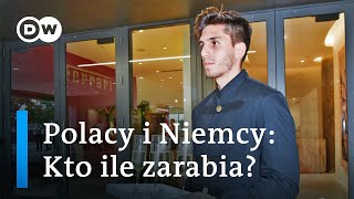 Polacy i Niemcy Kto ile zarabia [upl. by Euv]