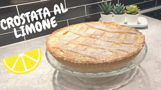 Crostata al limone 🍋senza Burro ricettafacile [upl. by Ynot791]