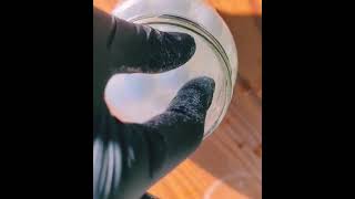 Soaking Naphthalene Mothballs In Acetone asmr mothballs [upl. by Ewens99]