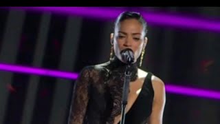 SANREMO 2023 ELODIE CON LA CANZONE quotDUEquot NELLULTIMA SERATA DEL Festival elodie sanremo lvs [upl. by Hadeehsar]