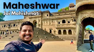 Maheshwar MP  maheshwari saree  Fort  Ghat  Wedding Shoot  Complete Details [upl. by Tom923]