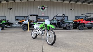 2023 KAWASAKI KLX 140R L WALKAROUND [upl. by Joeann]