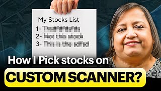 StepbyStep Guide to Make Stock Market Scanners on Chartink  RSI  Explained By Jyoti Budhia [upl. by Suivart]