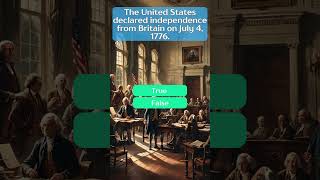 Did the US Declare Independence on July 4 1776 🧐 history [upl. by Morse]