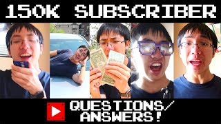 QUESTIONS AND ANSWERS FOR 150K SUBSCRIBERS [upl. by Selin]