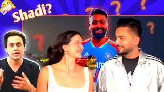 ELVISH YADAV के साथ शादी 💕  NATASA  HARDIK PANDYA [upl. by Ykciv469]