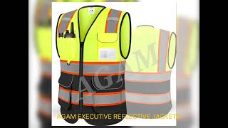 Reflective Jacket With Grey Tape With Piping  Available on IndiaMART [upl. by Kirred]