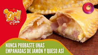 ¡En 10 minutos prepará las empanadas de jamón y queso [upl. by Ahsirt]