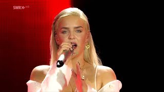 Anne Marie quotAlarmquot LIVE at SWR3 New Pop Festival 2017 [upl. by Nylarej]