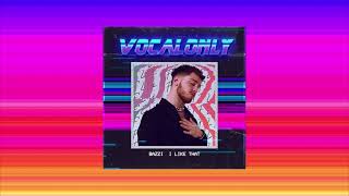 Bazzi  I Like That Vocal Only [upl. by Diraj]