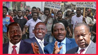 MATIANGI EARTHQUAKE Total SHUTDOWN as Gen Z PROTESTORS Chase Ruto 2027 ENDORSING Uhuru CS Live [upl. by Layney]