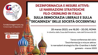 Dezinformacija e Misure Attive le narrazioni strategiche filoCremlino in Italia [upl. by Ariek]