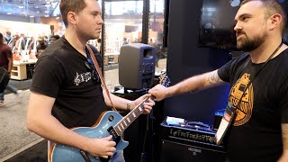 Playing THE FORBIDDEN RIFF in a Huge Guitar Store [upl. by Sofie]