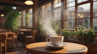 Relaxing at Cozy Coffee Shop Ambience ☕ Smooth Jazz Instrumental Music for Work [upl. by Kralc421]