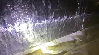 Termite treatment on encapsulated crawl space [upl. by Sinne]