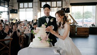 Battello Jersey City Wedding vidoegraphy highlight l SLP 뉴욕 웨딩 비디오 4k 하이라잇 [upl. by Donny]