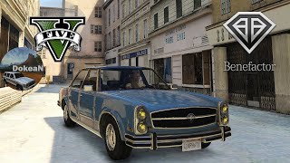 Benefactor Glendale  French Riviera mods  GTA V [upl. by Eanad]