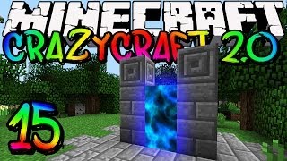 Minecraft Crazy Craft 20 Part 15  Dimensional Doors Are Back [upl. by Schecter]