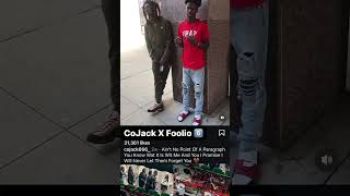 CoJack X Foolio rip6️⃣ longlive juliofoolio rap jacksonville [upl. by Aikim]