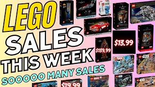 Lego Sales This Week  A Ton Of Sales But A Few Gems [upl. by Eiramanig]