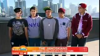 The Janoskians on the Today Show [upl. by Galvin]