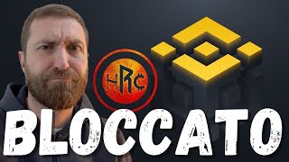 BINANCE MI HA BLOCCATO IL CONTO [upl. by Fairley847]