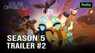 Solar Opposites  Season 5  The Wall Trailer 2024 [upl. by Arodnap]