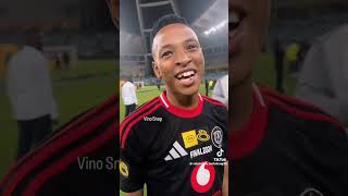 Relebogile Mofokeng talking about his goal in MTN8 final [upl. by Einram]