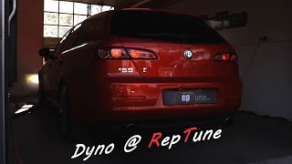 Alfa Romeo 159 SW Ti 1750 TBi Dyno  Rep Tune [upl. by Leschen]