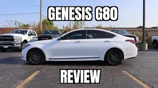 2019 Genesis G80 interior quality check Unintentional ASMR [upl. by Ecertal]