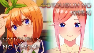 Gotoubun no Kiseki x Gotoubun no Kimochi  Concept Mashup of Quintessential Quintuplets S1 x Movie [upl. by Atsirhc]