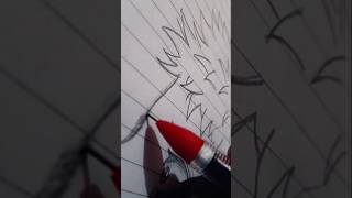 Anime drawing sketch anime shorts phonk  music sigma [upl. by Leugimsiul]