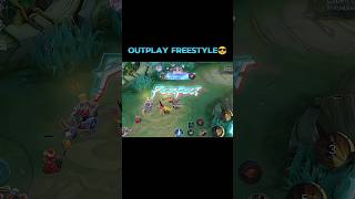 Outplay freestyle😎 mlbb mobilelegends chou mlbbesports choufrestyle mlbbshorts shorts [upl. by Lavina]